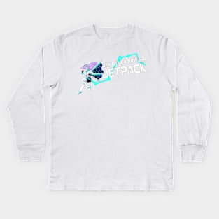 My Other Ride's a Jetpack Kids Long Sleeve T-Shirt